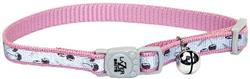 COASTAL Lazer Brite Cat Safe Collar Pink Cherries
